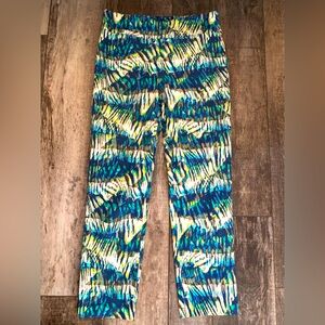 Woman’s size 8, stretch, Attyre New York colorful pants